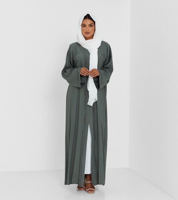 Roza Abaya clothing-store - Green Abayas