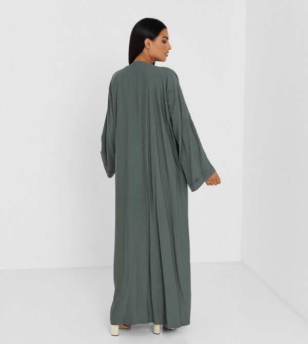 Roza Abaya clothing-store - Green Abayas