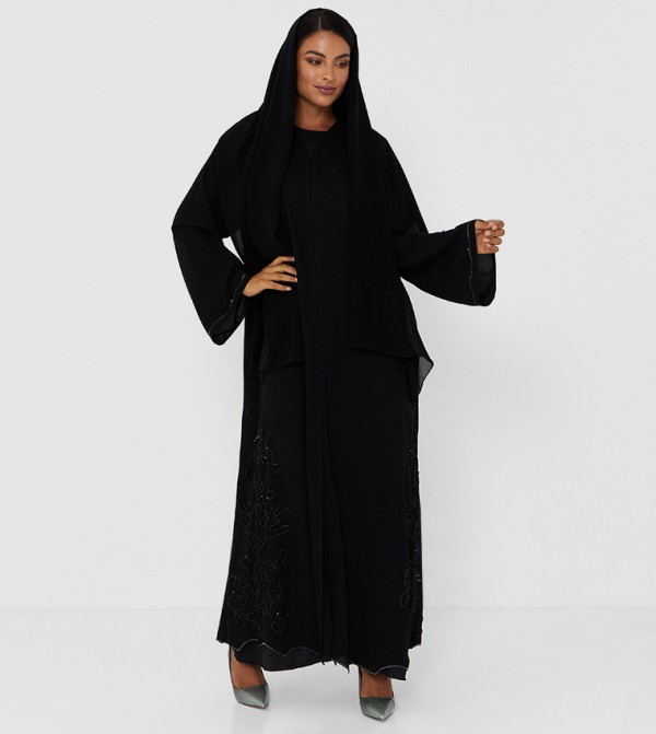 روزا عباية  عباية - أسود Abayas