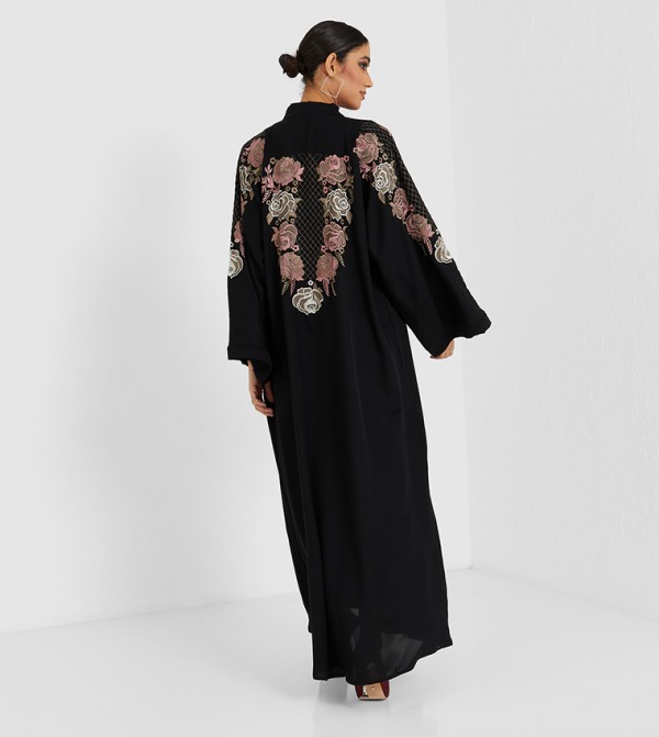 روزا عباية  عباية - أسود Abayas