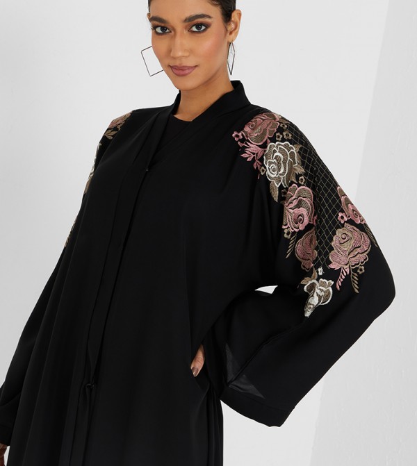 روزا عباية  عباية - أسود Abayas