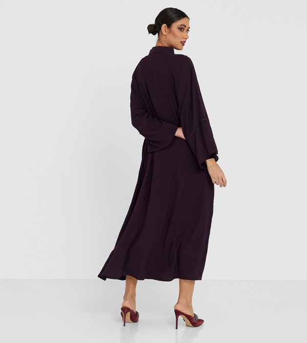 Roza Abaya  Abayas - Maroon Abayas