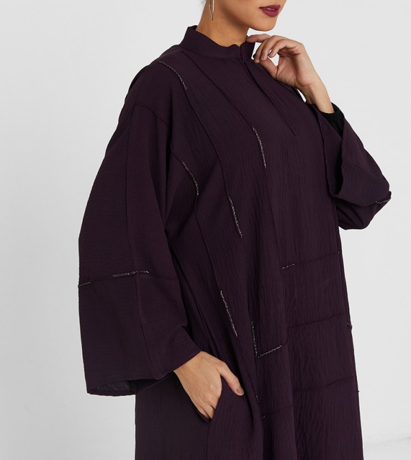 Roza Abaya  Abayas - Maroon Abayas