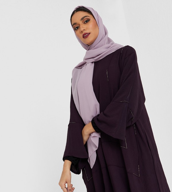 Roza Abaya  Abayas - Maroon Abayas