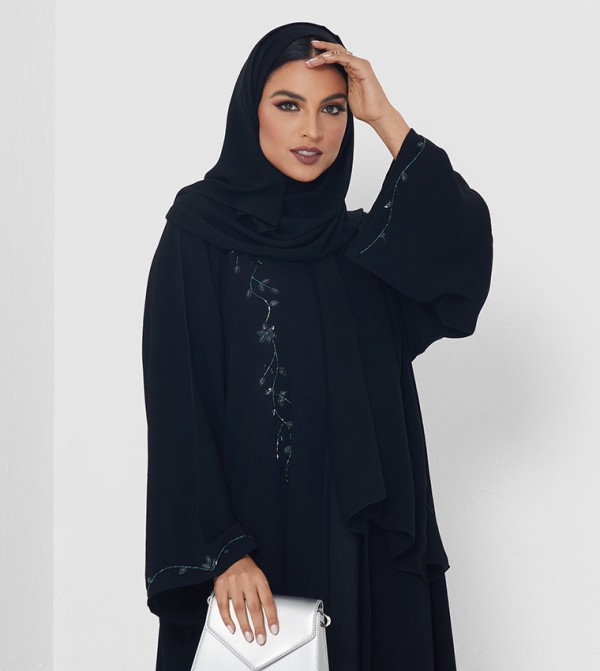 روزا عباية  عباية - أسود Abayas