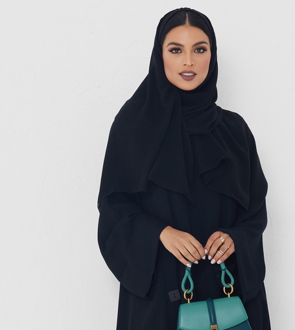 روزا عباية  ملابس عربية  - أسود Abayas