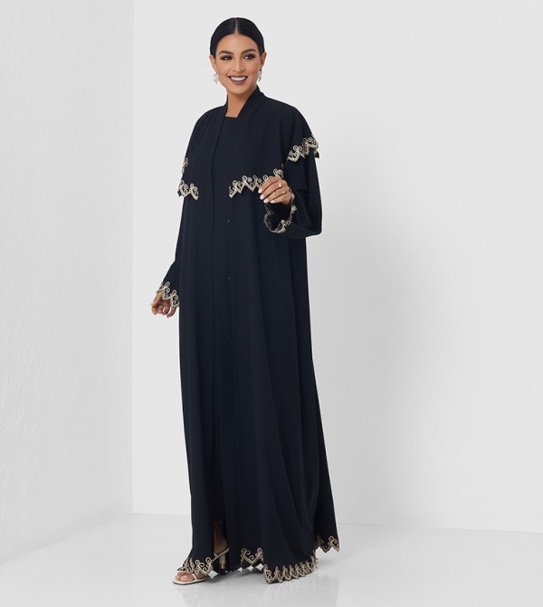 روزا عباية  عباية - أسود Abayas
