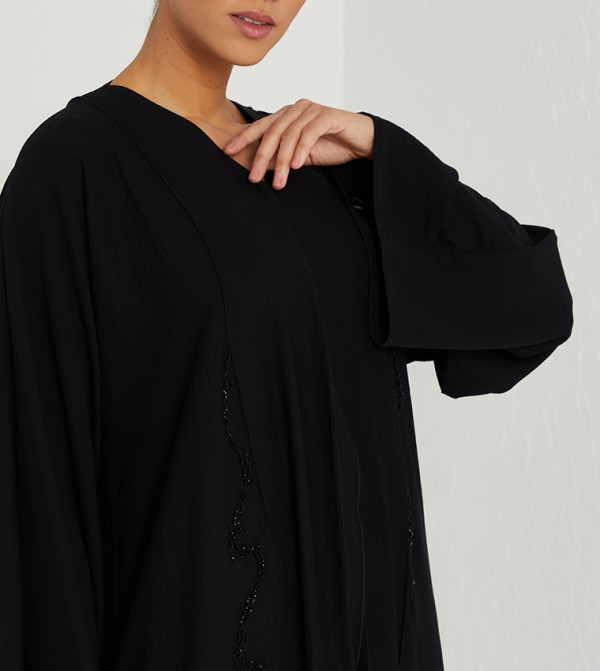 روزا عباية  ملابس - أسود Abayas