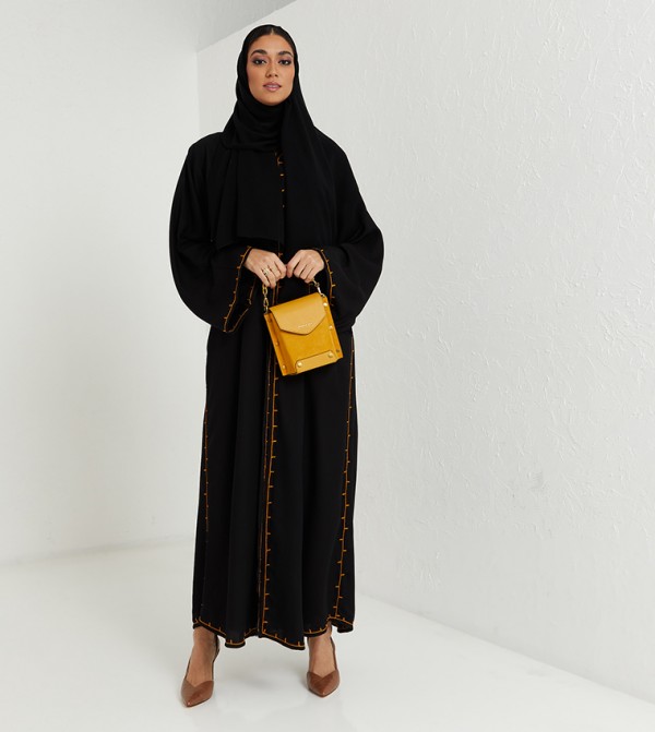 روزا عباية  ملابس - أسود Abayas
