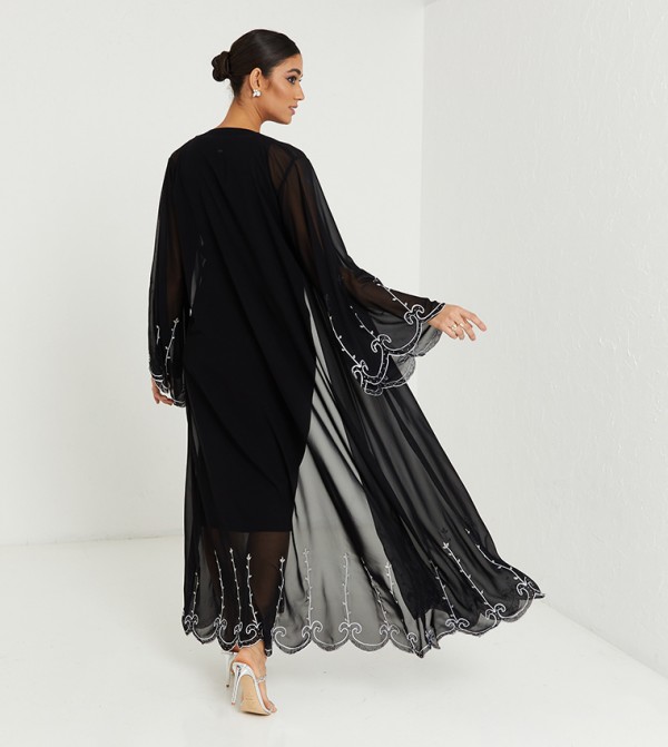 روزا عباية  عباية - أسود Abayas