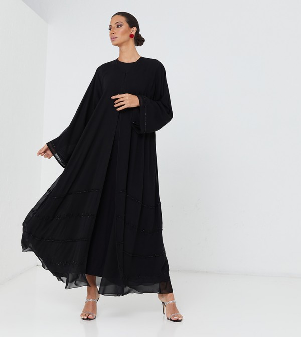 روزا عباية  عباية - أسود Abayas