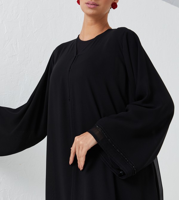 روزا عباية  عباية - أسود Abayas
