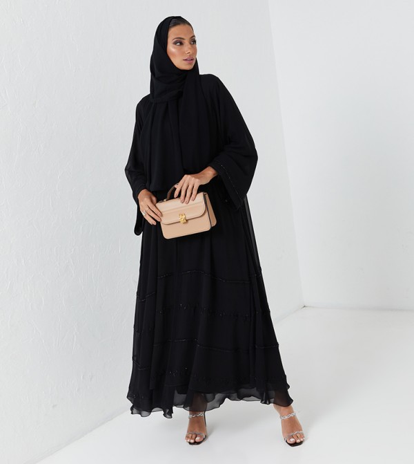 روزا عباية  عباية - أسود Abayas