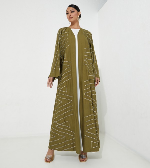 Roza Abaya  Abayas - Green Abayas