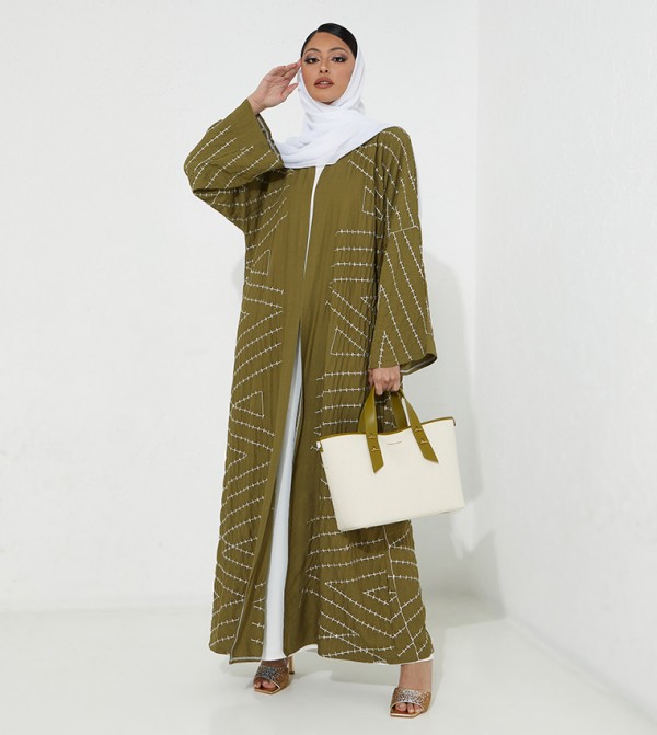 Roza Abaya  Abayas - Green Abayas