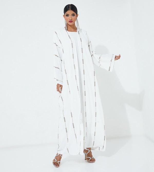 Roza Abaya  - White Abayas