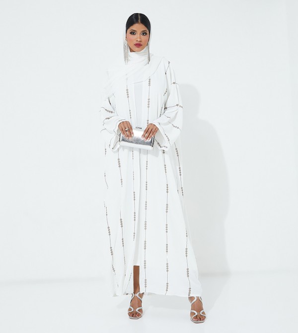 Roza Abaya  - White Abayas