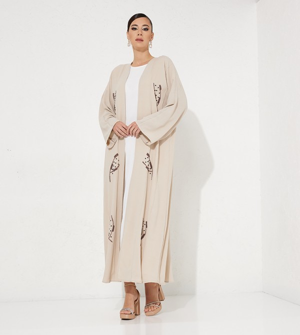 Roza Abaya clothing-store - Beige Abayas