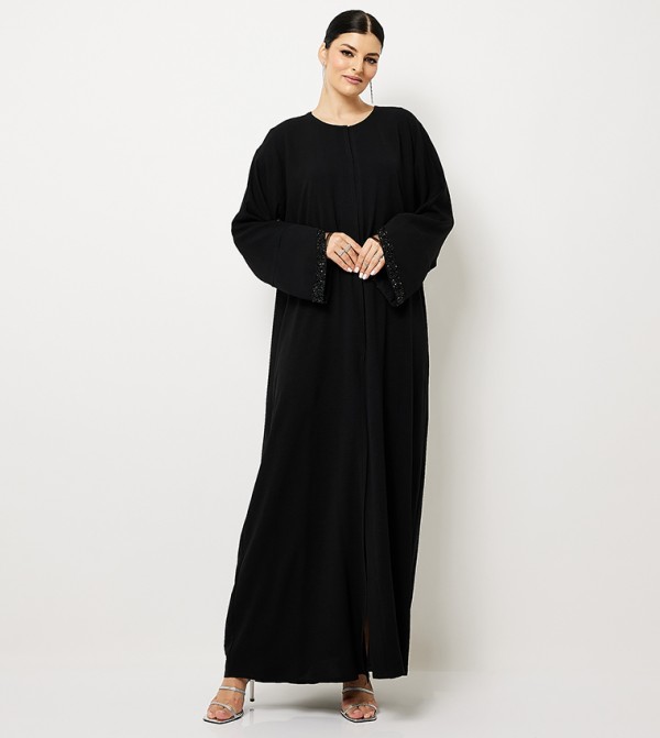 روزا عباية  ملابس عربية  - أسود Abayas