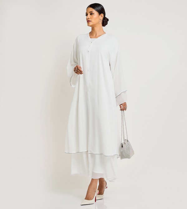 Roza Abaya Roza Abaya - White Abayas