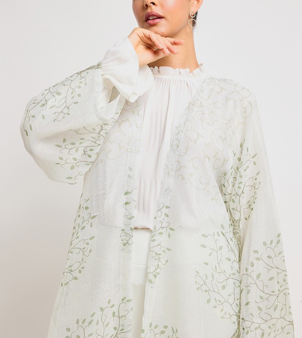 Roza Abaya Roza Abaya - Off White Abayas