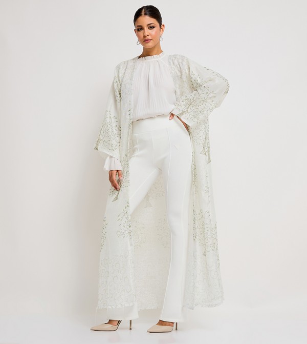 Roza Abaya Roza Abaya - Off White Abayas