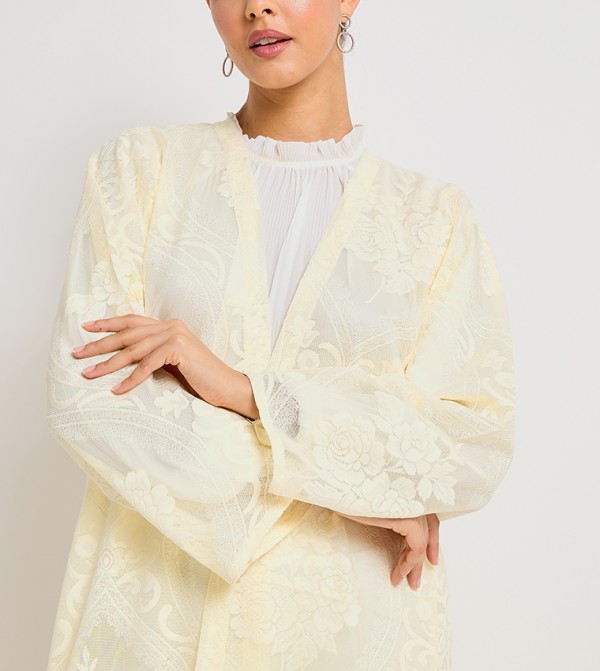 Roza Abaya  Arabian Clothing - Beige Abayas