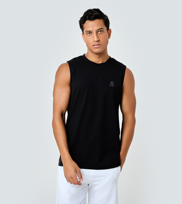 F5 Sportswear - Black T-Shirts & Vests