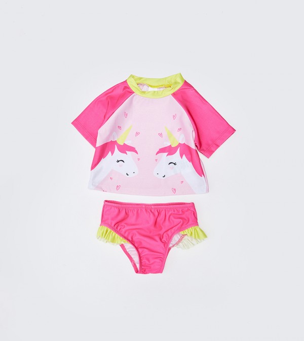 LC Waikiki  - Pink Swimming Trunks & Panties