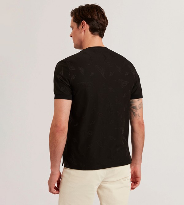 Ted Baker Ted Baker - Blue Round Neck T-Shirts