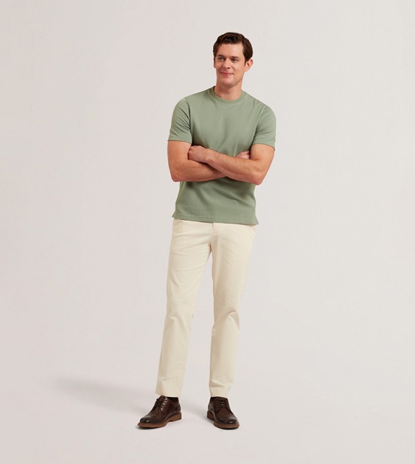 Ted Baker Ted Baker - Green Round Neck T-Shirts