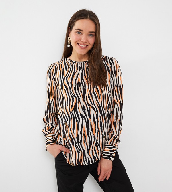 LC Waikiki  Maternity Clothing - Brown Tops & T-shirts