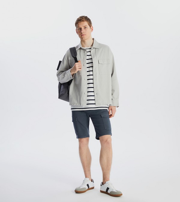 LC Waikiki  Shorts - Grey Cargo Shorts