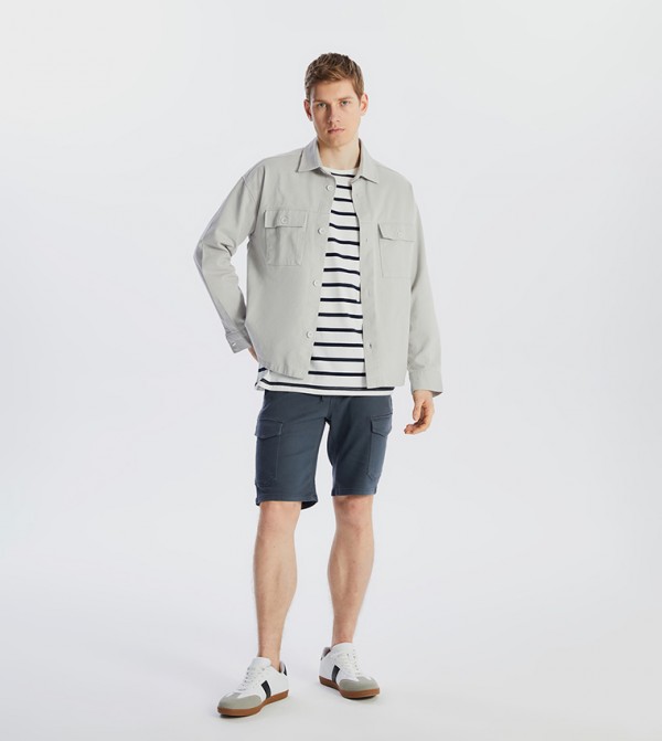 LC Waikiki  Shorts - Grey Cargo Shorts