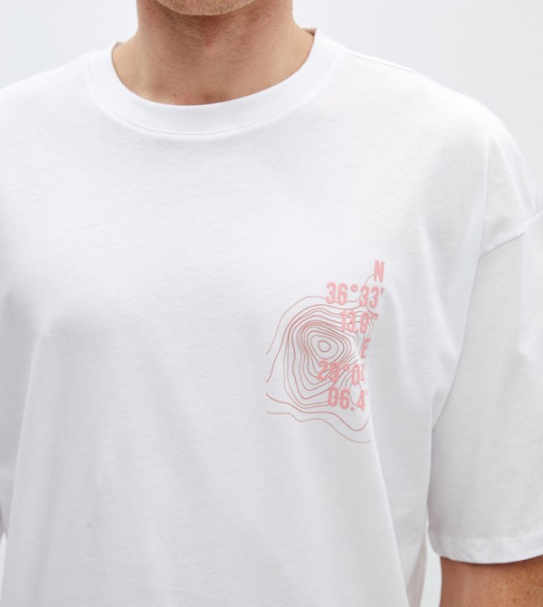 LC Waikiki LC Waikiki - White Casual T-Shirts