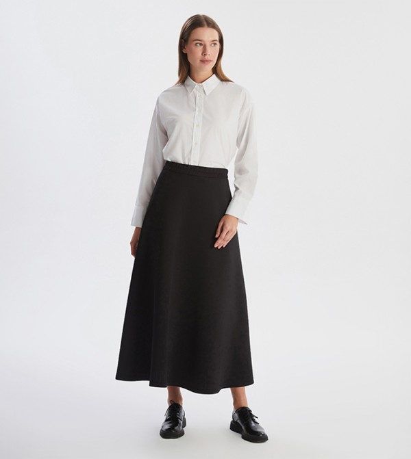 LC Waikiki LC Waikiki - Black Midi Skirts