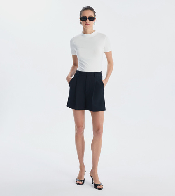 LC Waikiki  Shorts - Black Casual Shorts