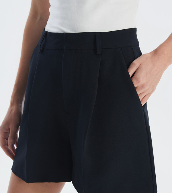 LC Waikiki  Shorts - Black Casual Shorts