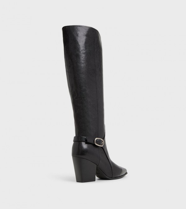 ألدو أبوات - أسود Knee length Boots