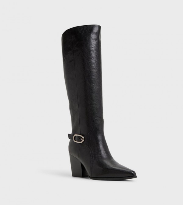 ألدو أبوات - أسود Knee length Boots
