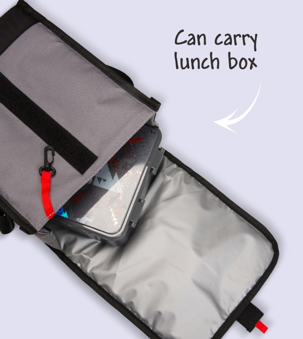 Eazy Kids  Lunch Bags - Grey Lunch Bags