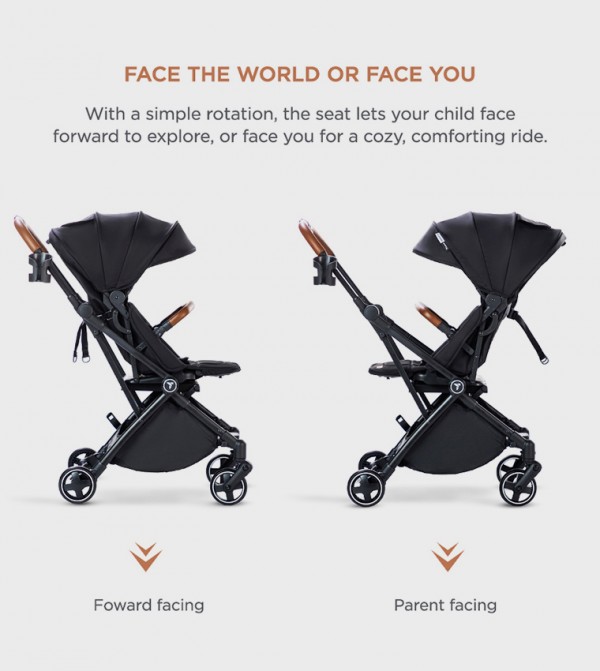 Teknum - Black Strollers & Travel Systems