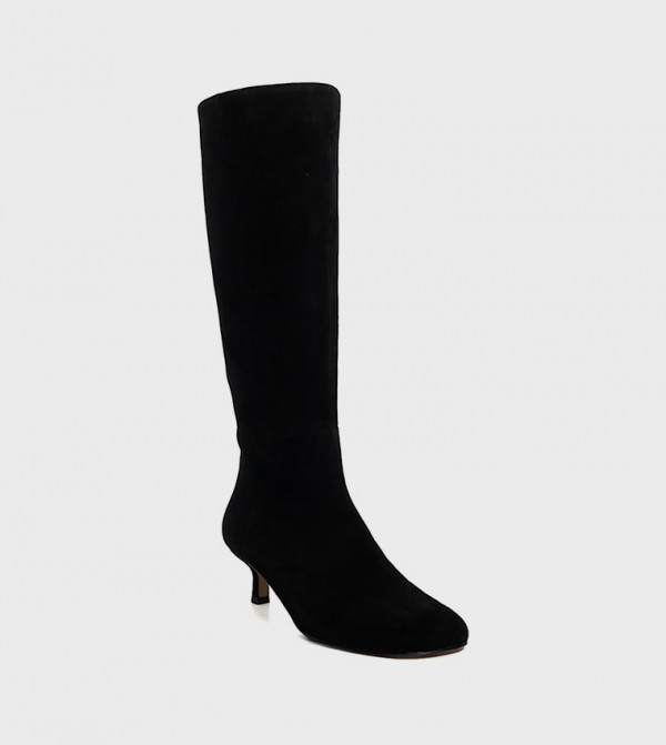 ديون لندن أبوات - أسود Knee length Boots