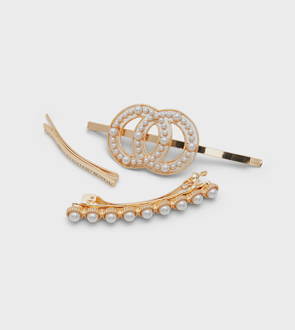 Aldo Accessories  Hair Accessories - White Hair Clips