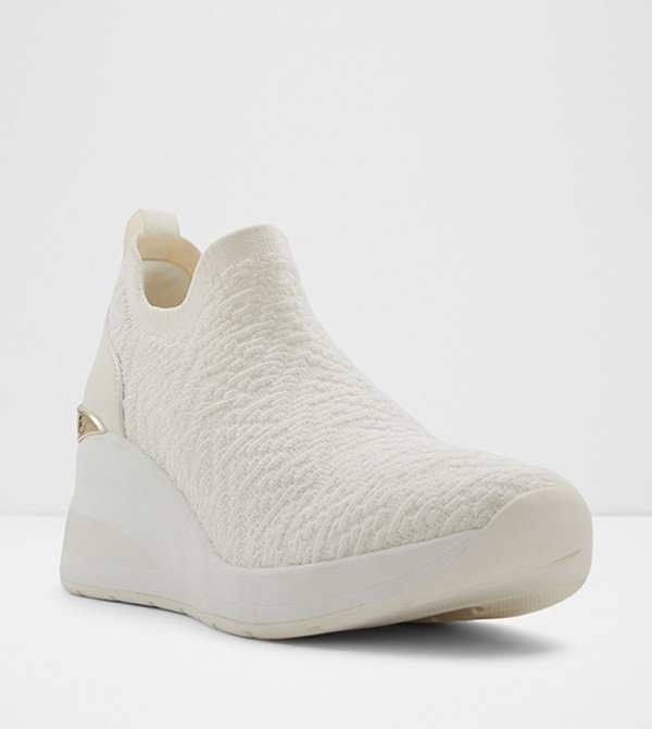 ألدو  aldo-statement-sneakers - أبيض حذاء بدون رباط