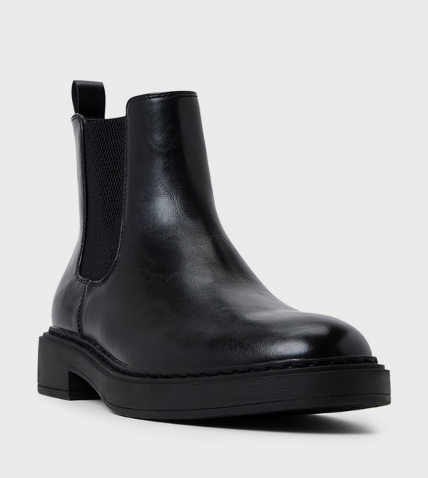 Call it Spring  Boots - Black Chelsea Boots