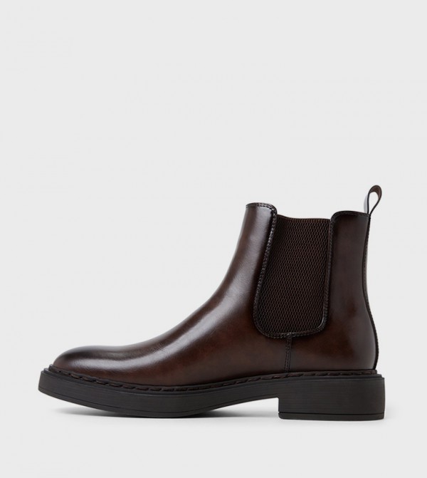 Call it Spring  Boots - Brown Chelsea Boots