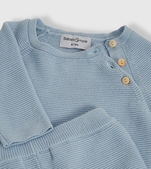 بيبيز آند مورCoach بيبيز آند مور - أزرق مجموعات بلايز وبيجامة