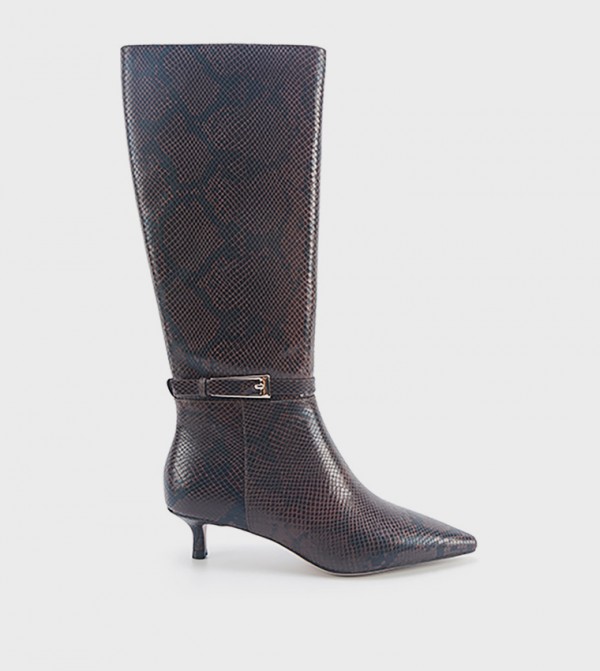 Nine West  Boots - Brown Knee length Boots