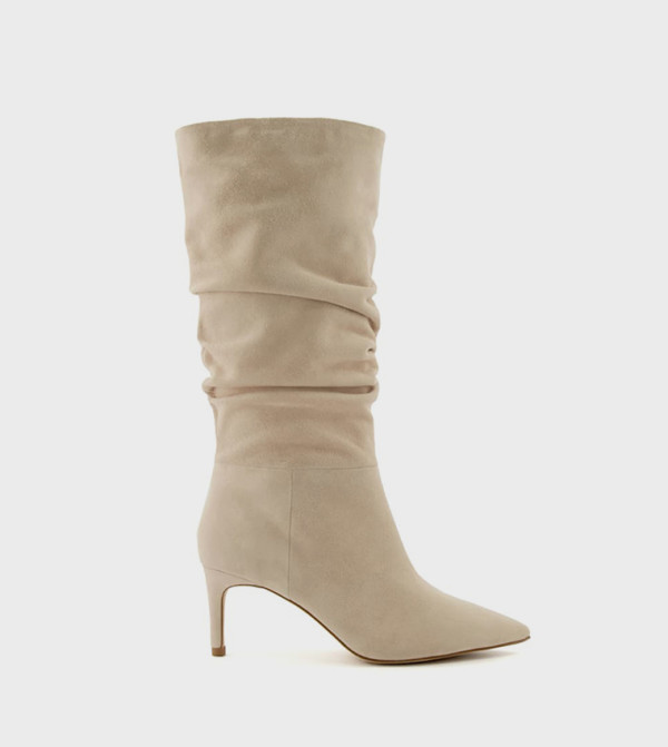 Dune London  Boots - Beige Knee High Boots